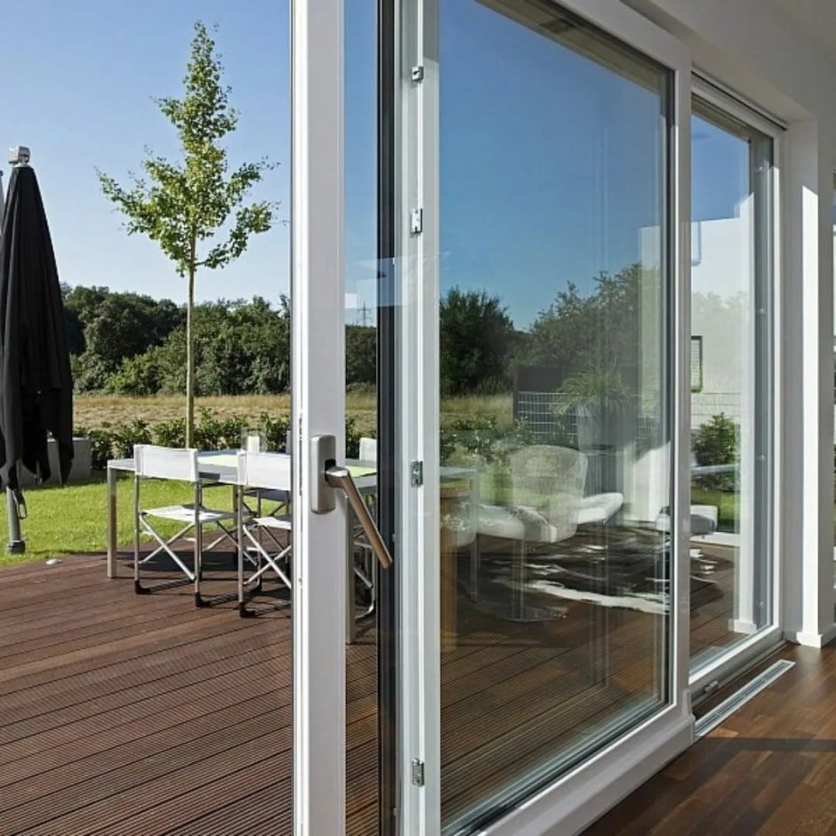 Рехау патио раздвижные двери