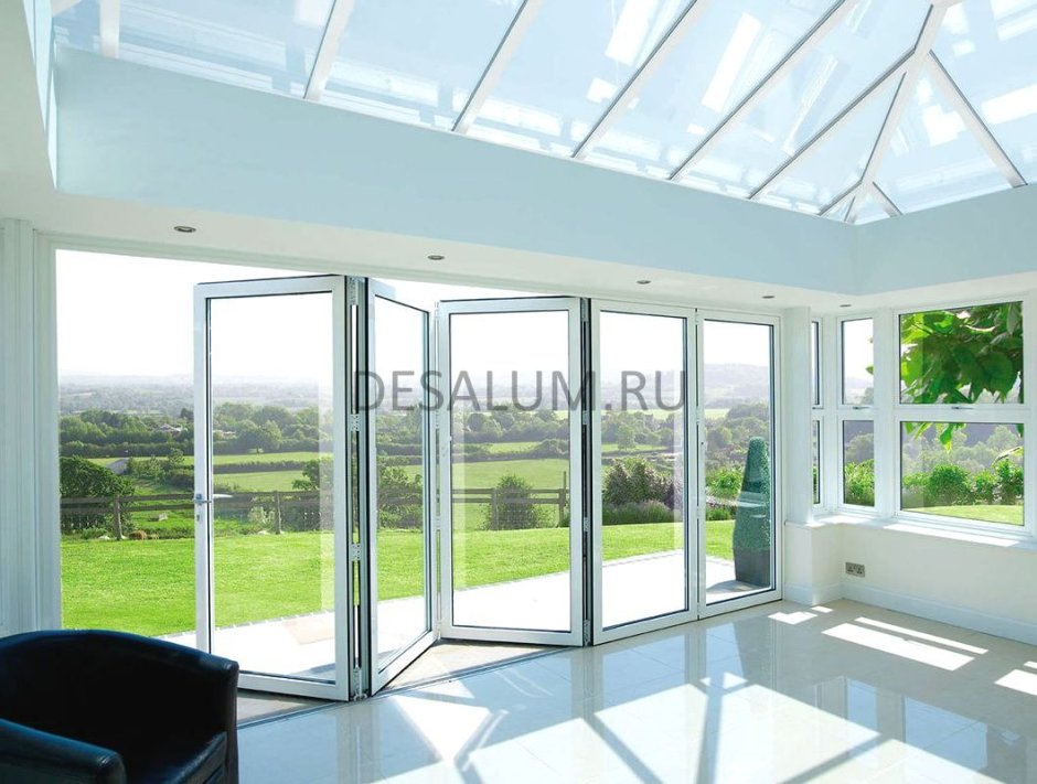 Schuco панорамное остекление