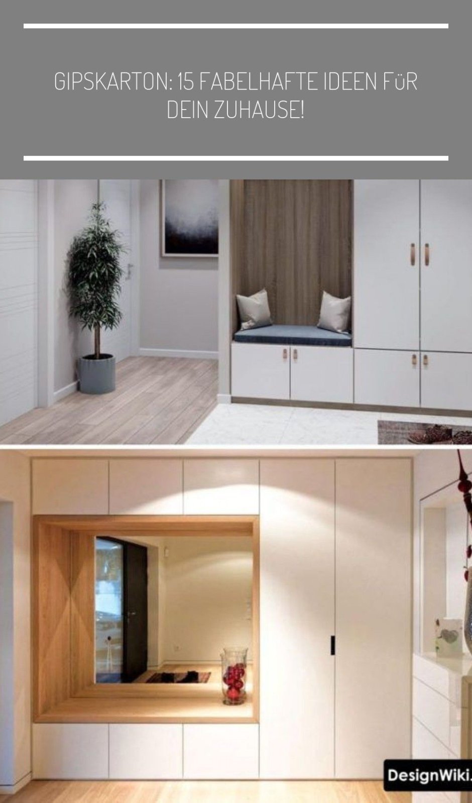 Дизайнерский шкаф в прихожую