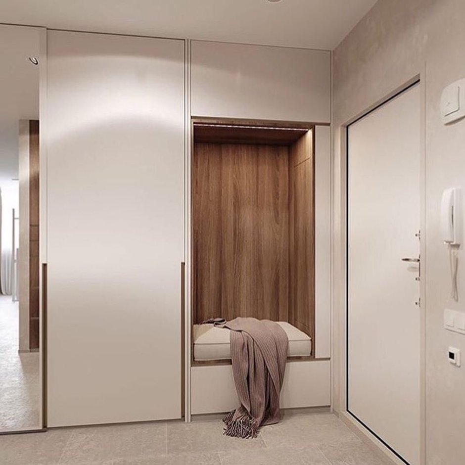 Встроенный шкаф-купе в прихожую