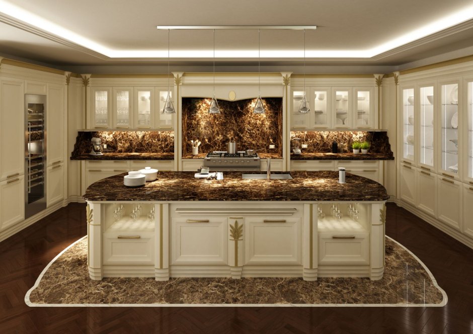 Кухни Brummel Marmola ручки