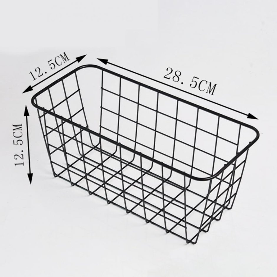 Корзина подвесная металлическая