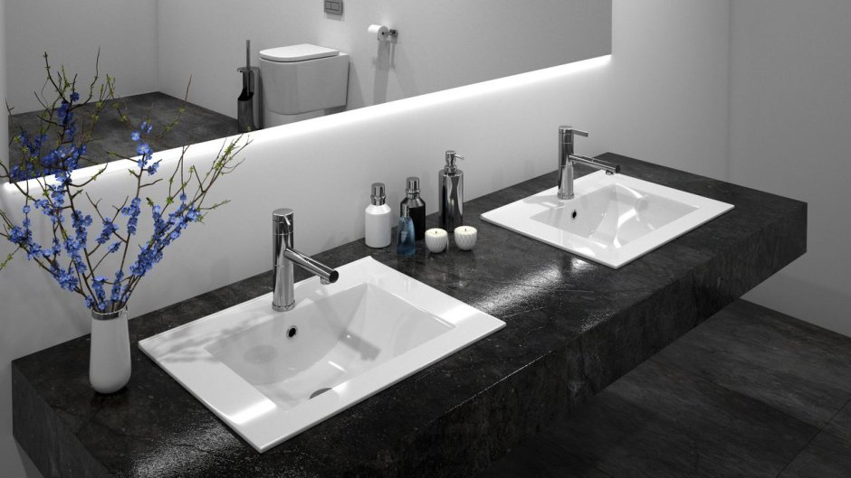 Раковина Rea Dafne 75 (белый)