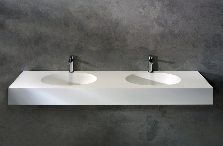 Solid surface раковина 100