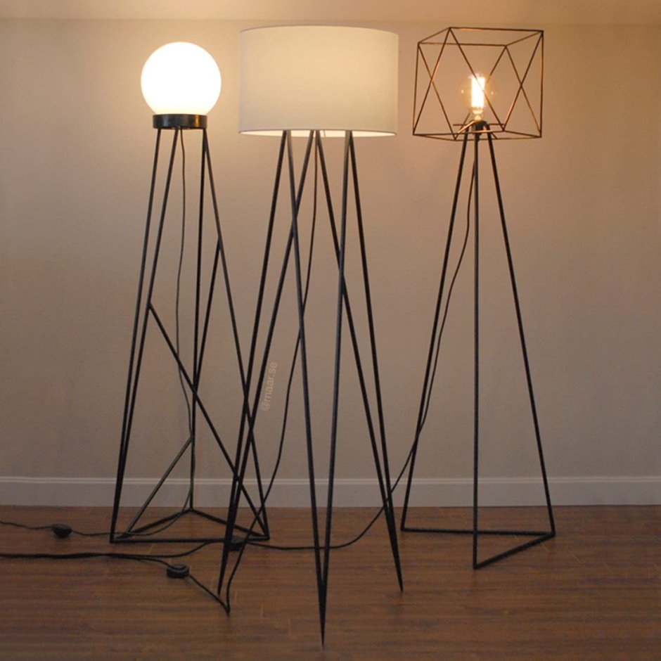 Лампа напольная для столовой