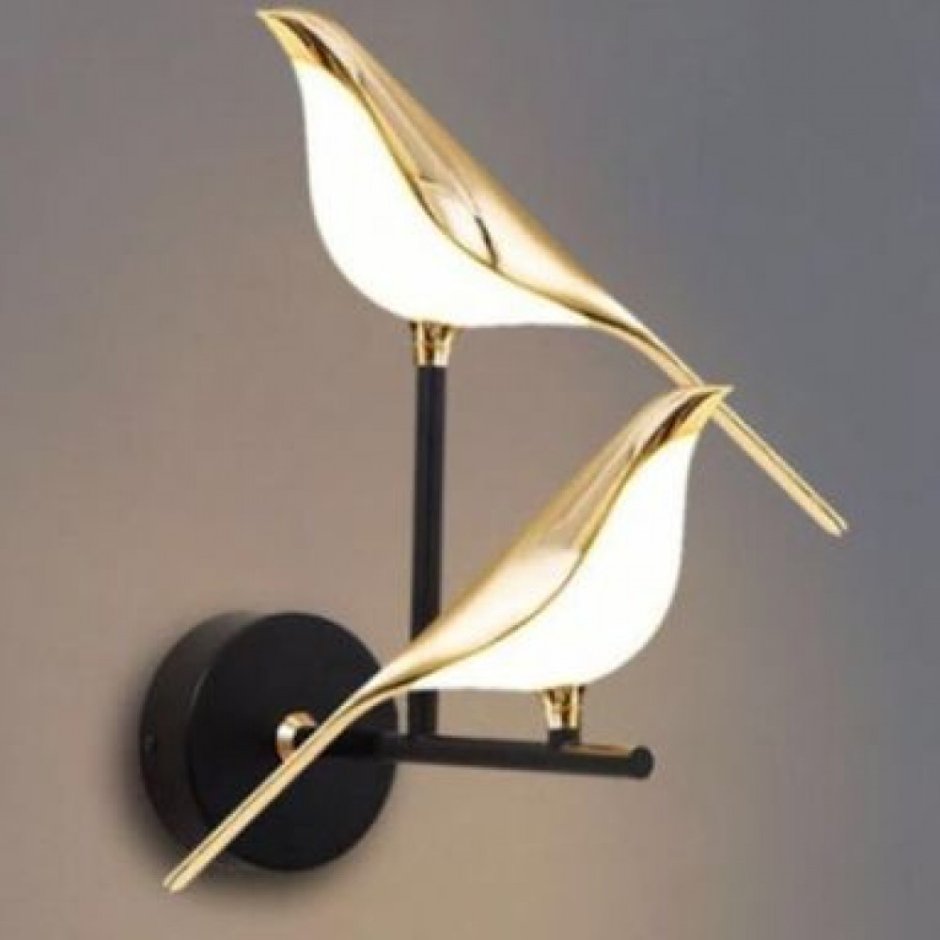 Светильник настольный птица