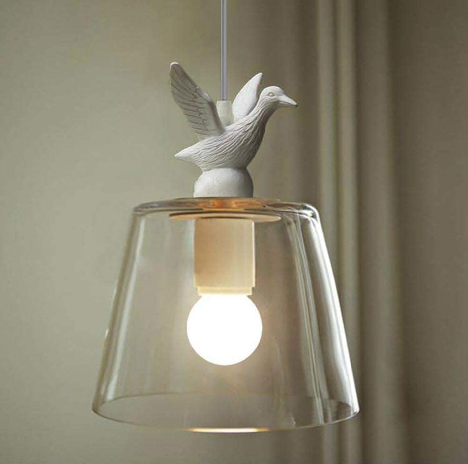 Бра Seletti Bird Lamp White looking