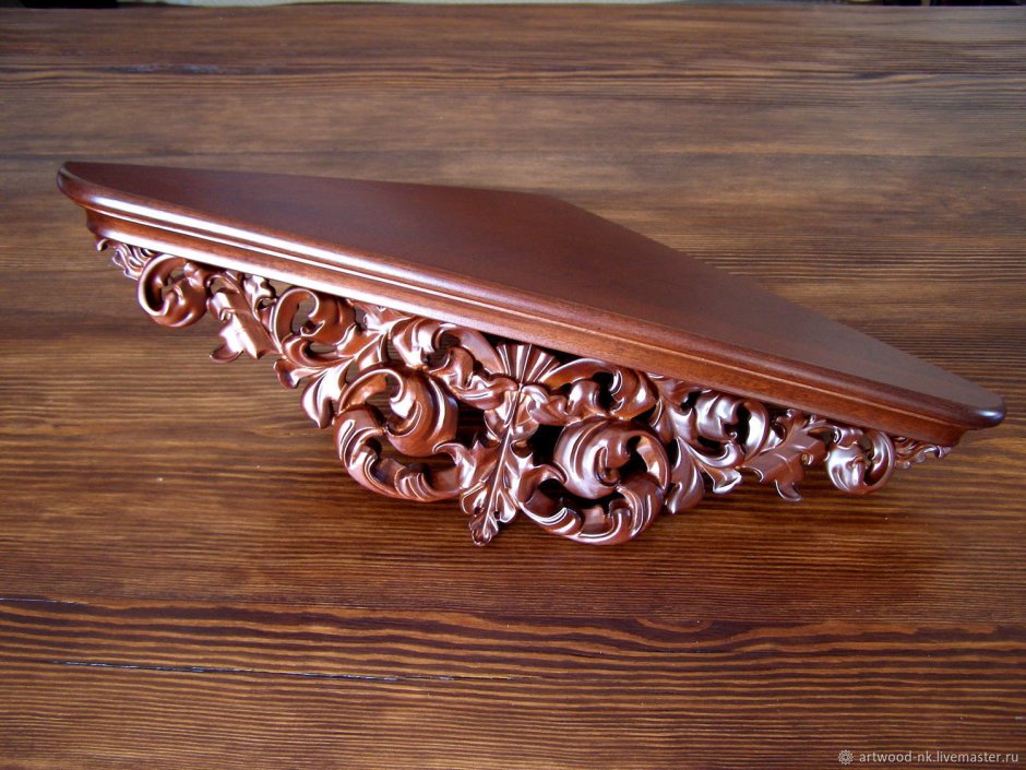 Резные настенные полки