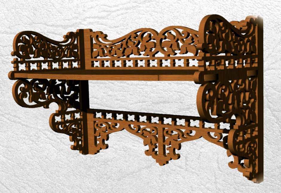 Полка для икон Виноградная лоза