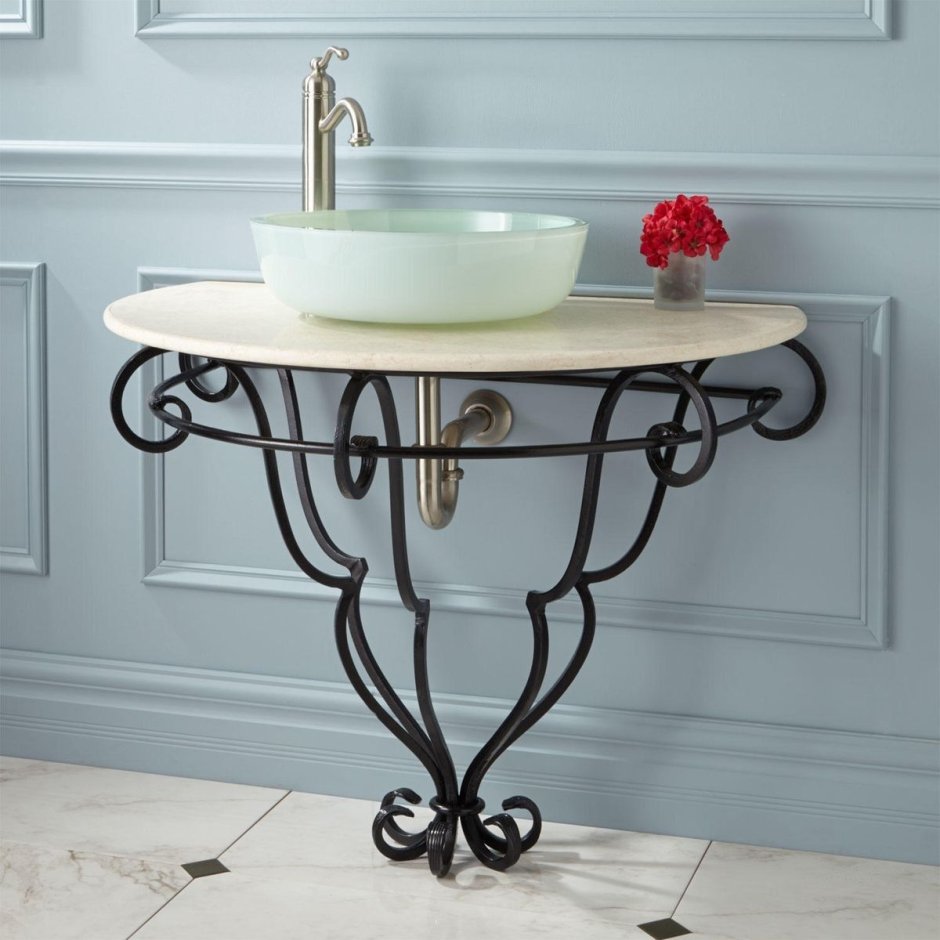 Кованые раковины умывальники