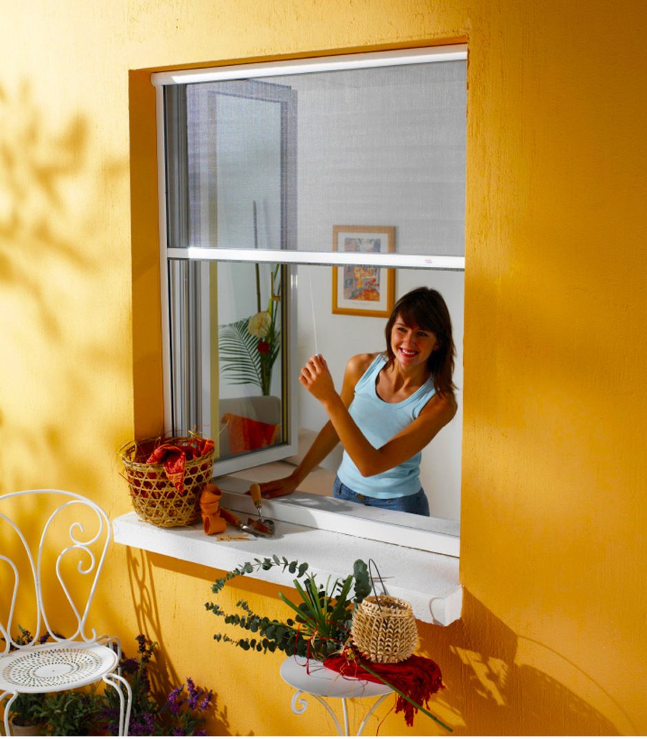 Рулонные москитные сетки