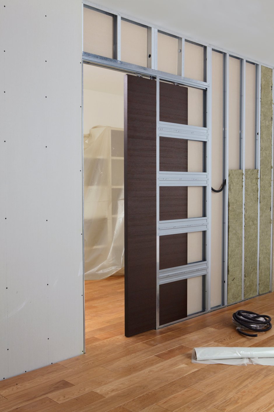 Комплект фурнитуры для гардеробной комнаты epsilon 1200 мм для 2 дверей