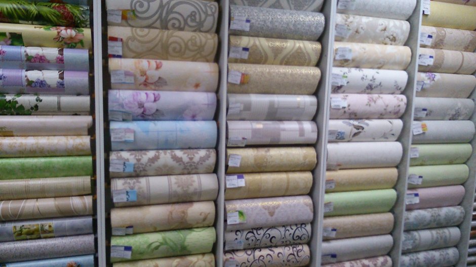 Поклейка обоев