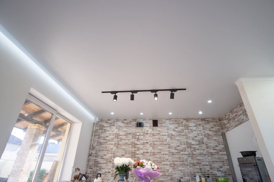 Тканевый подвесной потолок