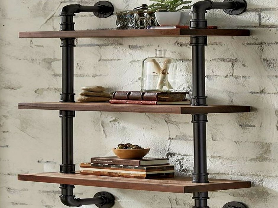 Стеллаж лофт Ивару