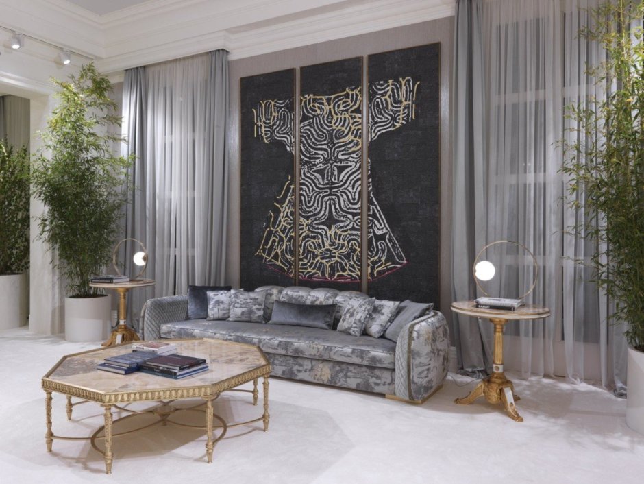 Роберто Кавалли интерьер леопард