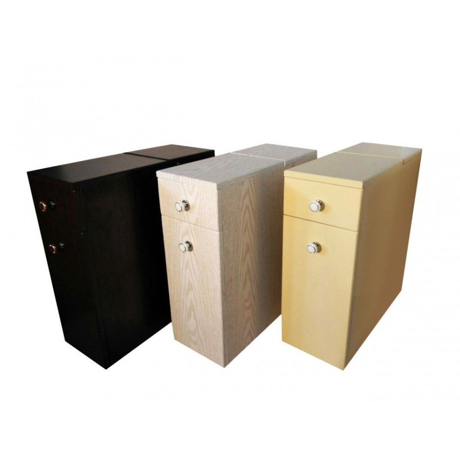 Узкий стеллаж в ванную