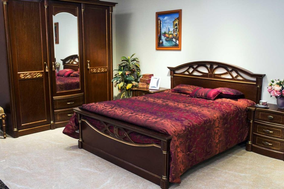 Спальня Элеганца мебель Черноземья
