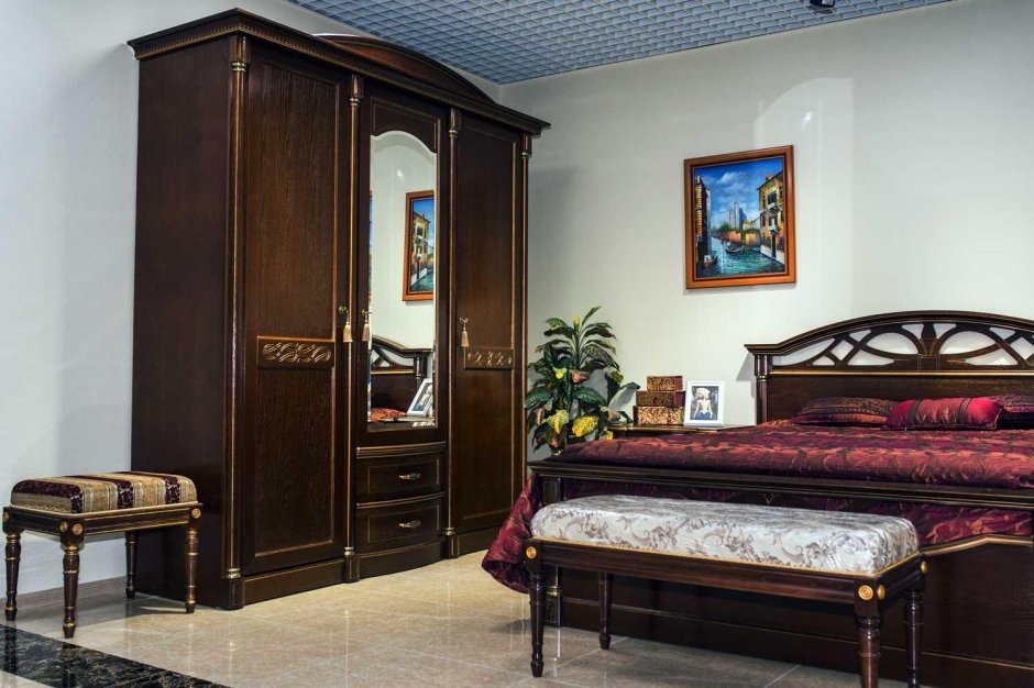 Спальня Элеганца мебель Черноземья