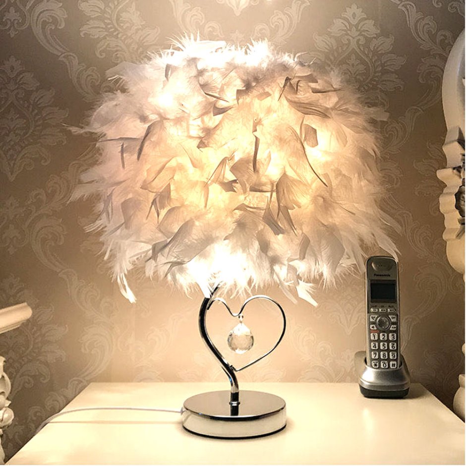 Настольная лампа Feather Lamp