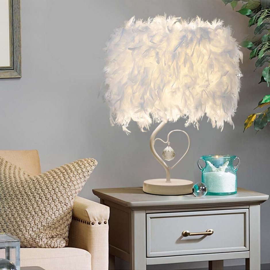 Настольная лампа Feather Lamp