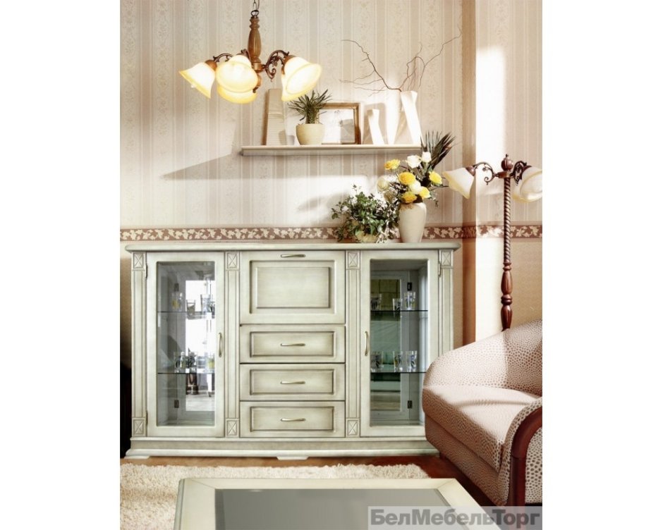 Стены цвета слоновой кости