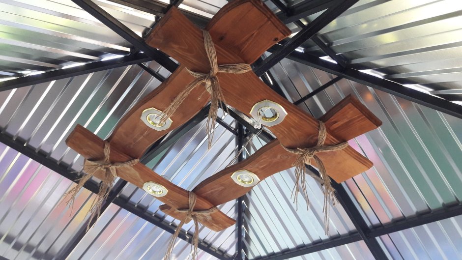 Люстра в стиле лофт