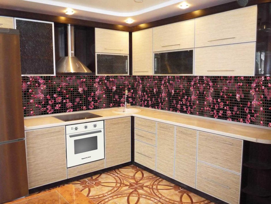 Гарнитуры кухонные с мозаикой