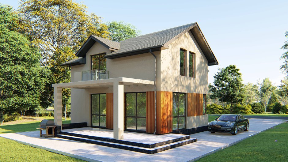 Дом в современном стиле