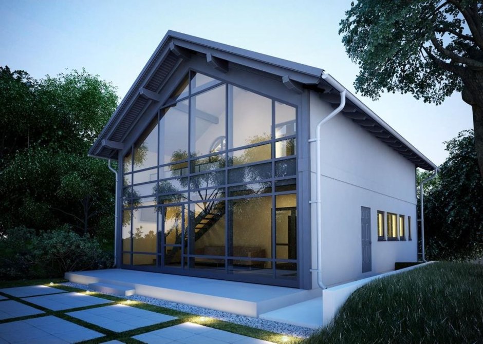 Остекление фахверка