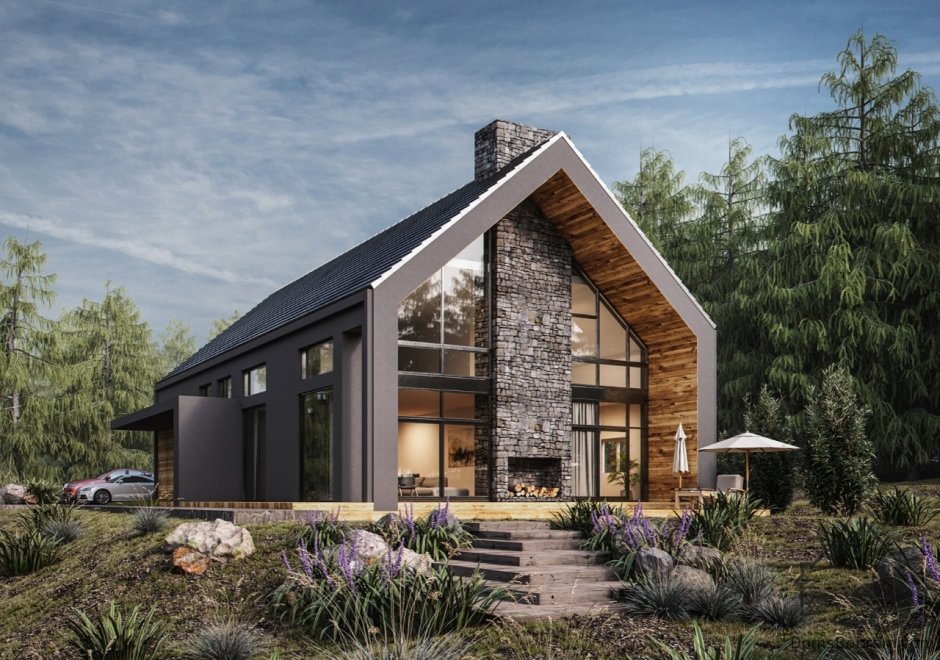 Барн хаусы Barn House кирпичный