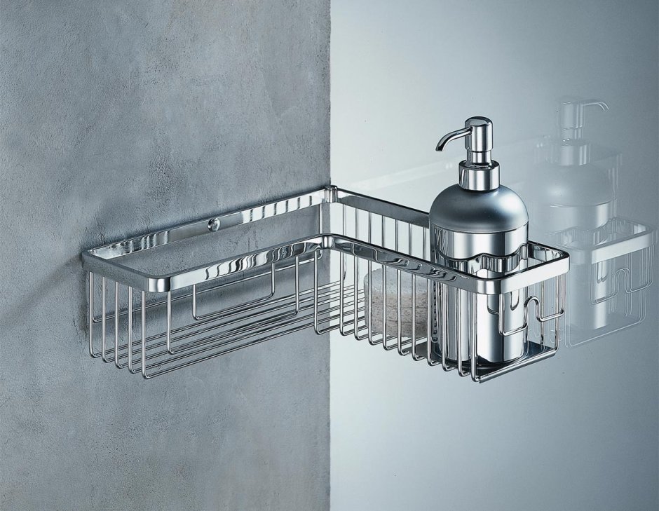 Полка на душевую штангу