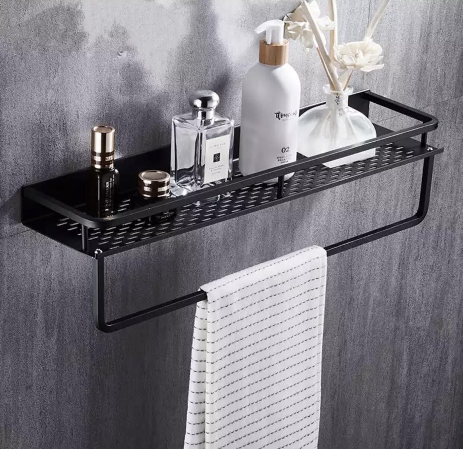 Полка для шампуней в ванной