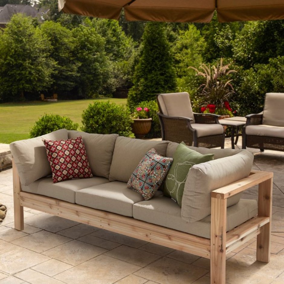 Диван лофт из европоддонов