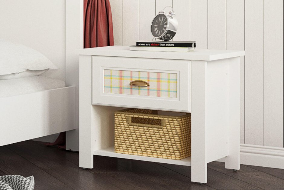 Тумбочка прикроватная зеркальная Lectorio