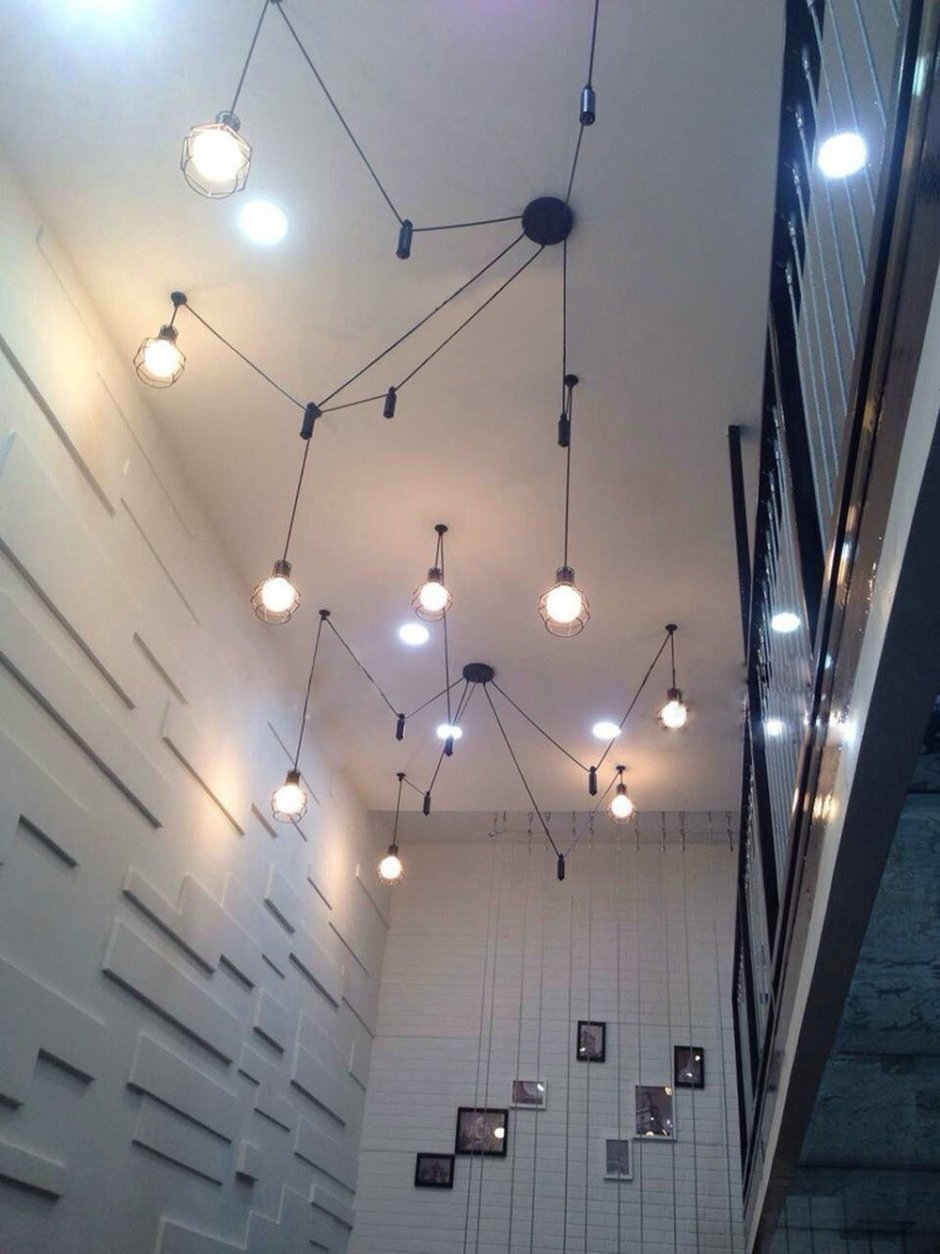 Лампы свисающие с потолка