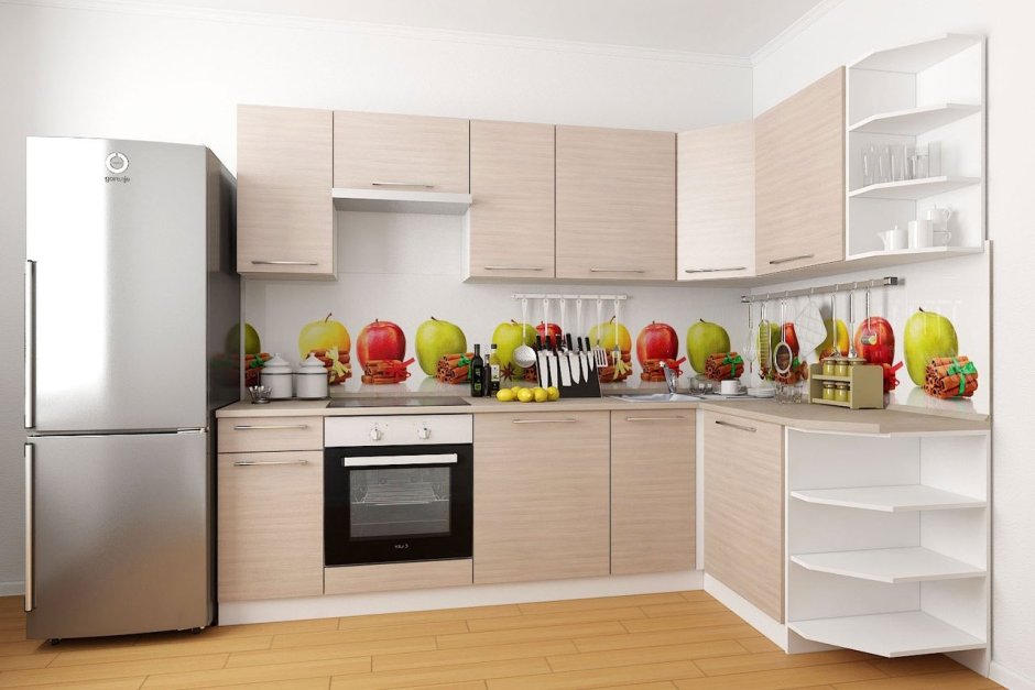 Реалвуд белый кухня