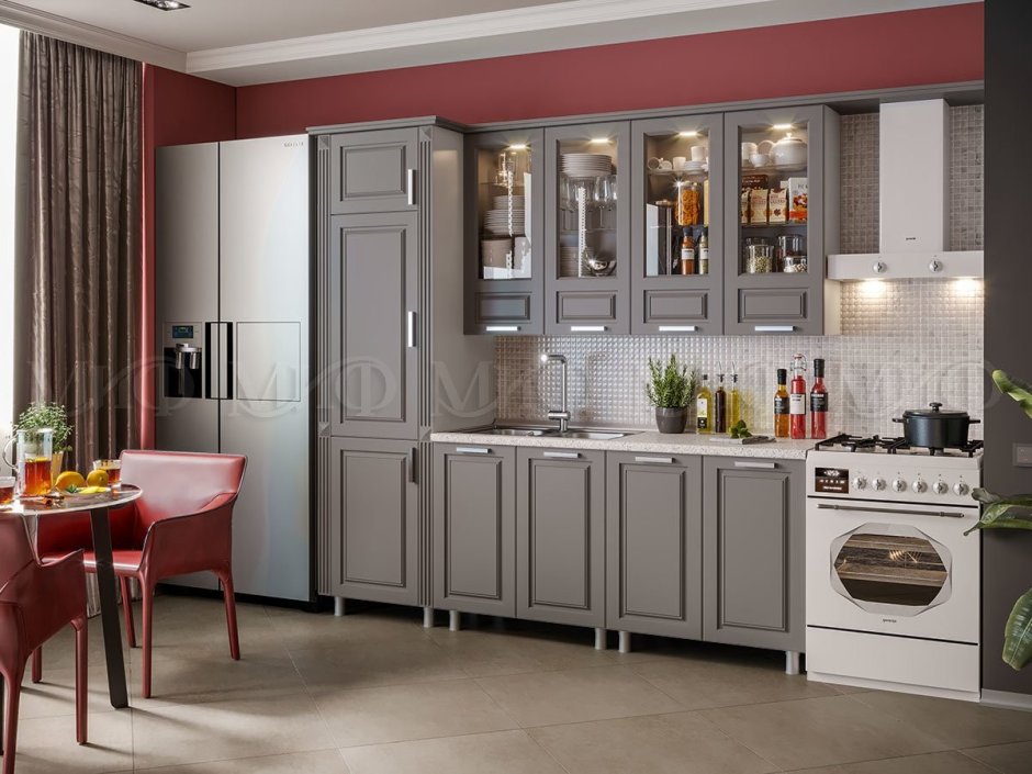 Кухонный гарнитур Амика хофф