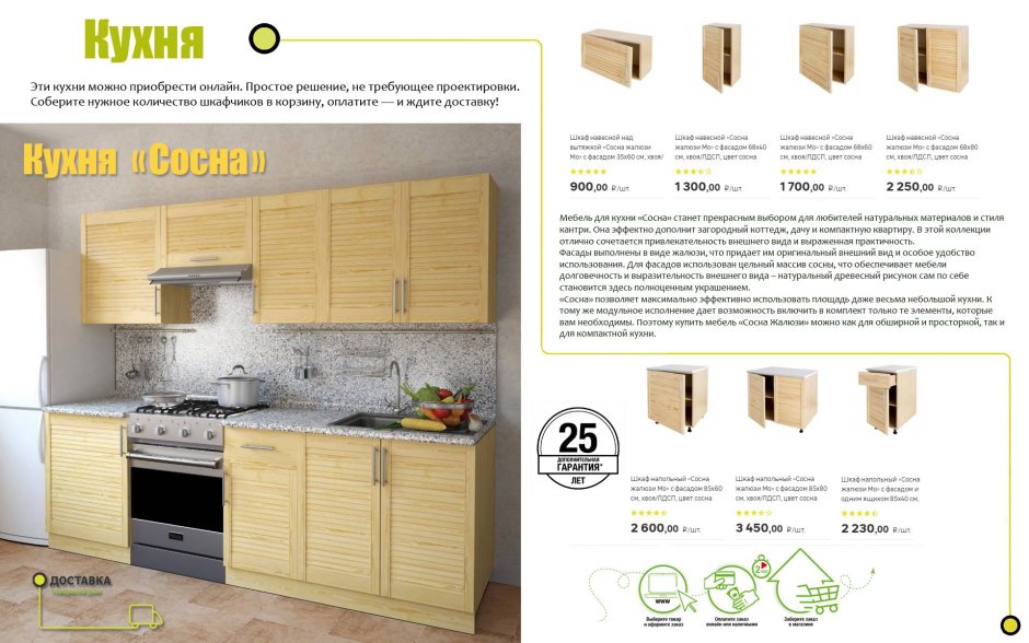 Кухня Прованс Леруа Мерлен