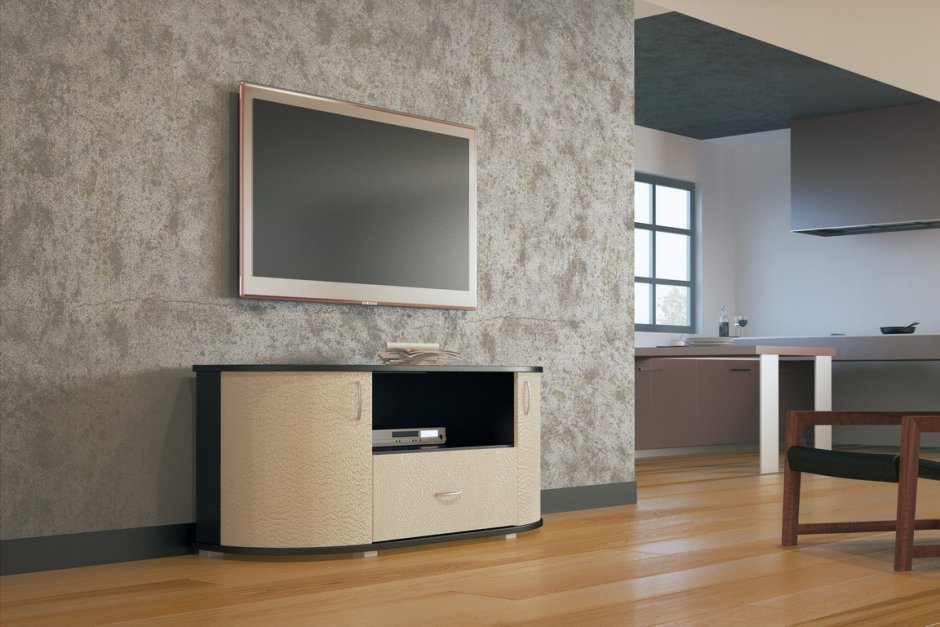 Тумба ТВ радиусная №11