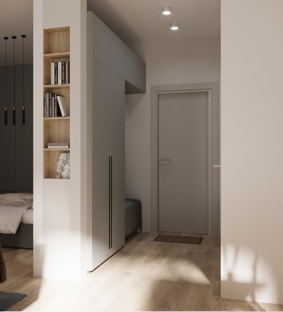 Гипсокартонные полочки