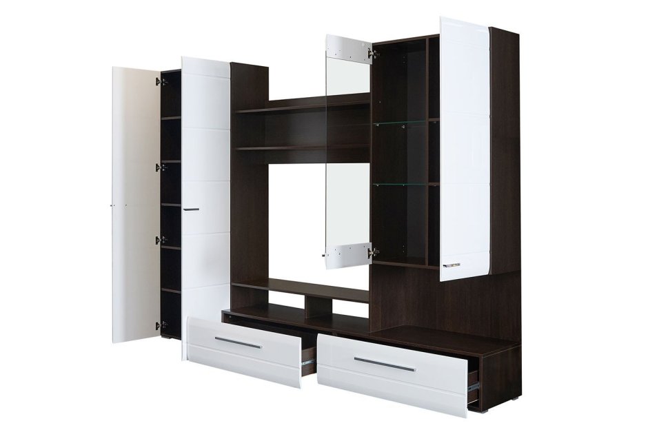 Гостиная Флора БТС венге