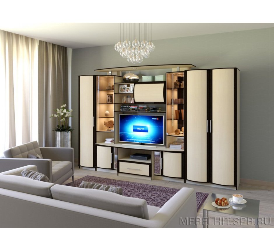 Мини-стенка Натали (Мебельсон)