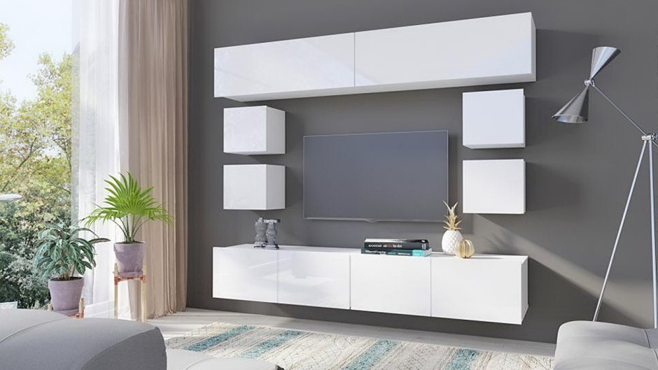 Стенка марта-11 ясень шимо темный / ясень шимо светлый