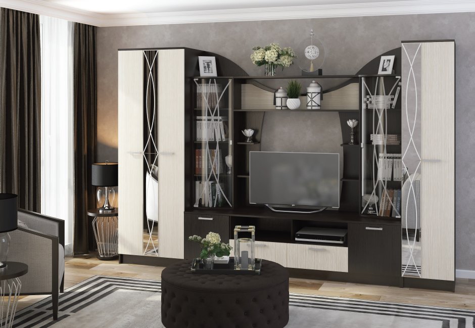 Гостиная Верона Браво мебель