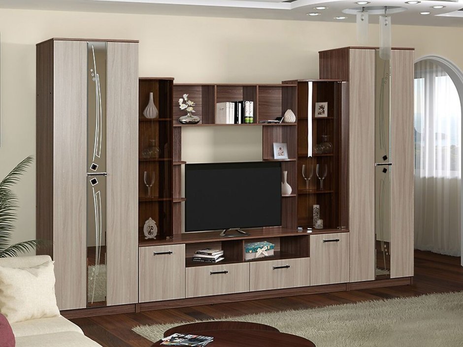 Гостиная премьер венге/дуб молочный