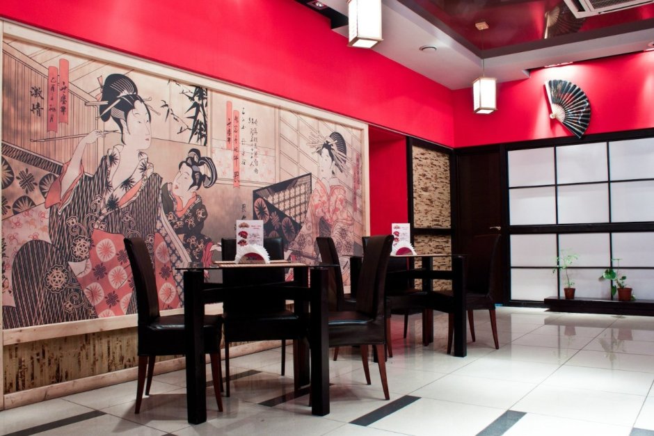 Суши бар в японском стиле Минимализм