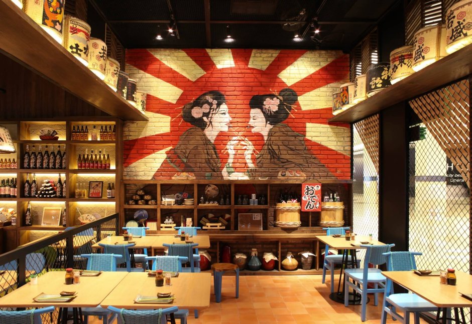 Кафе в японском стиле