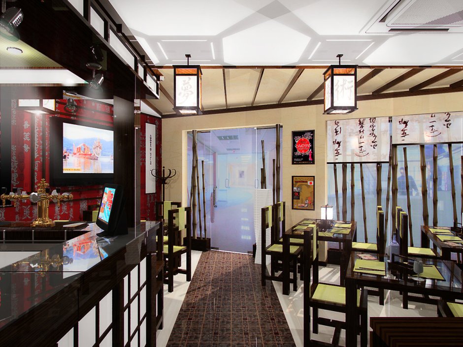 Ресторан в японском стиле