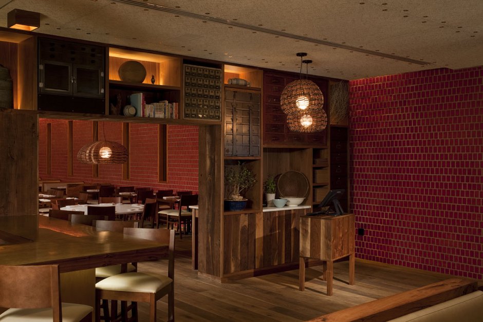 Ресторан в японском стиле снаружи